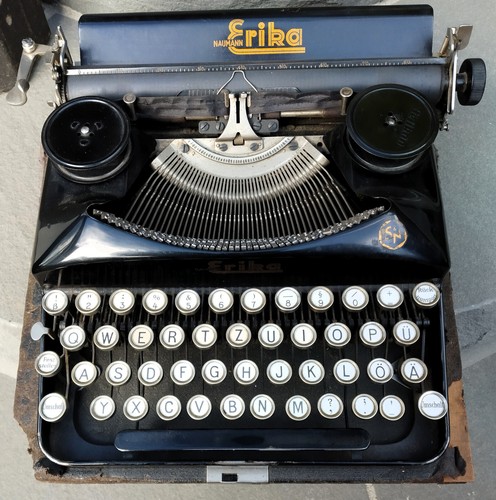 Schreibmaschine erika - schreibmaschine,